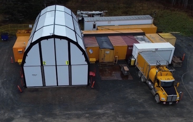 Hangard déployé sur site